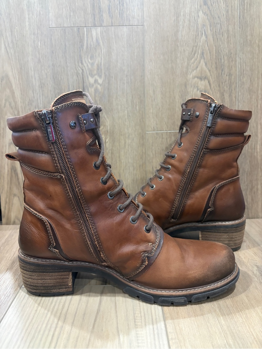 PIKOLINOS SAN SEBASTIA Lace Up
W1T8812CUERO size 41 Cottagecore Steam Punk Boot - Picture 5 of 13
